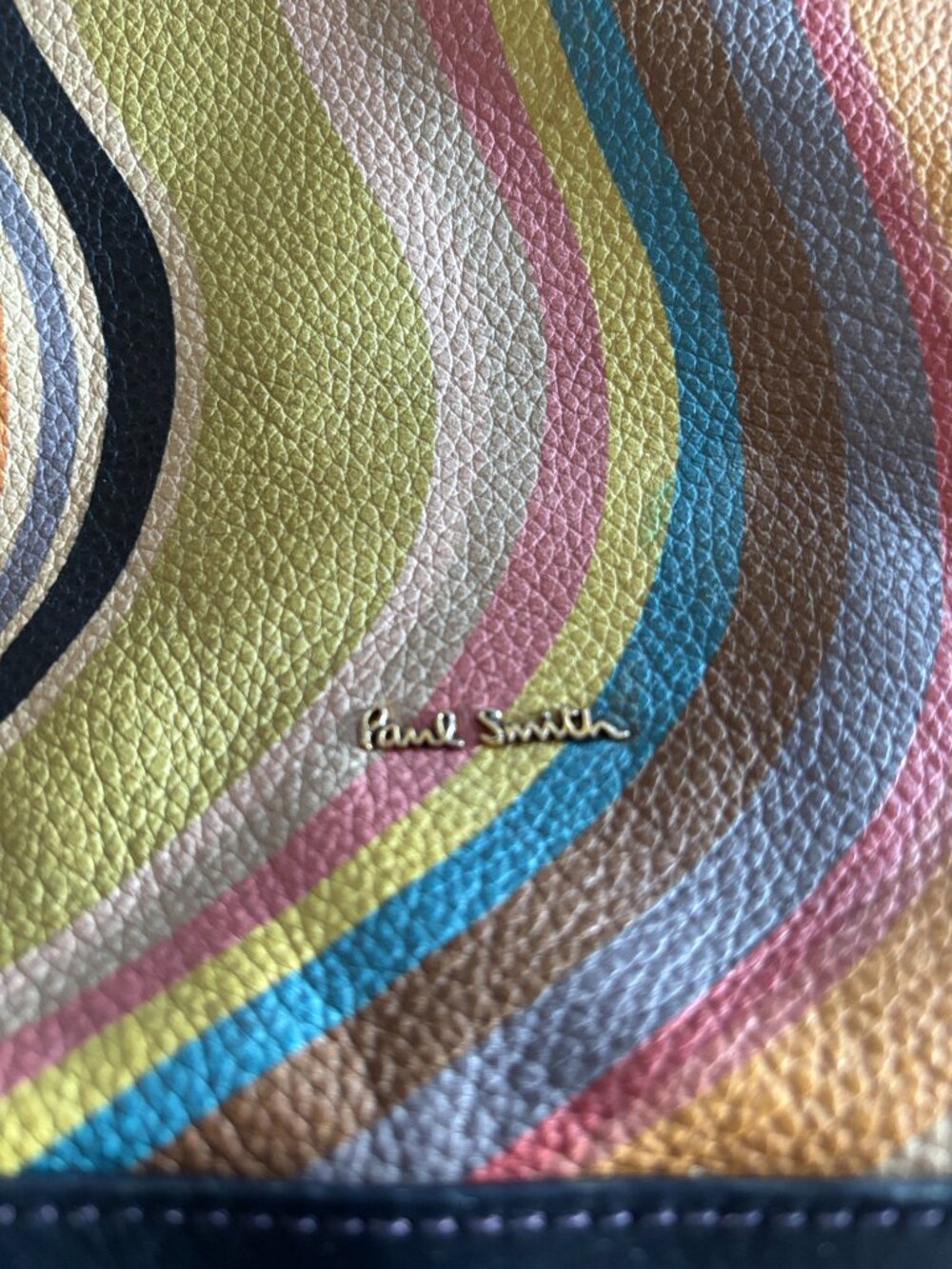 Paul Smith "Dusky Swirl" Leather Handbag